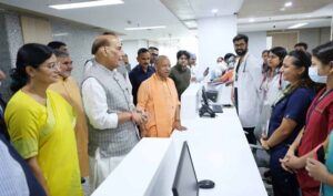 गाजियाबाद में यशोदा मेडिसिटी के लोकार्पण समारोह में सम्मिलित हुए मुख्यमंत्री योगी आदित्यनाथ