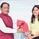 मुख्यमंत्री साय ने किया सम्मानित, राज्य का नाम रोशन करने पर दी बधाई एवं शुभकामनाएं