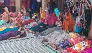 महिला नसबंदी का कैंप चर्चा में: धार में 180 महिलाओं को ऑपरेशन के बाद जमीन पर लिटाया गया