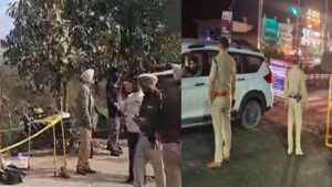 दो पुलिसवालों की चैक पोस्ट पर गोली लगने से संदिग्ध हालत में मौत