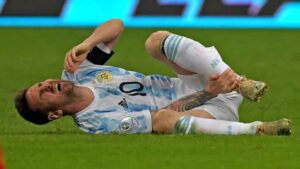 फैंस की बढ़ी चिंता: चोट के कारण मेस्सी का ओपनिंग मैच खेलना संदिग्ध