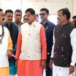 मुख्यमंत्री, डबरा में नवग्रह शक्तिपीठ के प्राण-प्रतिष्ठा समारोह में हुए शामिल