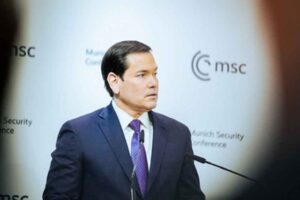 म्यूनिख मंच से रुबियो का बड़ा हमला: अमेरिका-यूरोप रिश्तों पर तीखी टिप्पणी, पश्चिम के ‘भ्रम’ की खोली पोल