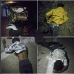 बड़वारा के समीप एनएच पर भीषण सड़क हादसा, कार और बाइक की सीधी भिड़ंत, बाइक सवार चार की मौत, कार सवार पांच घायल