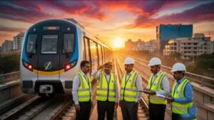 इंदौर मेट्रो के दूसरे फेज का फाइनल टेस्ट संपन्न, इमरजेंसी ब्रेक और स्टेशन मैनेजमेंट की हुई परख