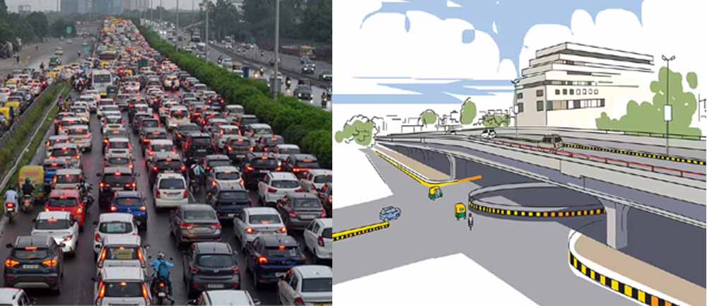 दुर्ग में ट्रैफिक जाम रोकने सूर्या मॉल और नेहरू नगर चौक बनेगा लेफ्ट फ्री