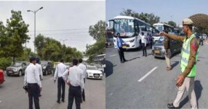 दिल्ली में मैच के चलते आज 10 घंटे तक कई रास्तों पर नो एंट्री