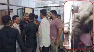 सूरत हादसा: आग की लपटों में घिरी बिल्डिंग, एक परिवार के 5 सदस्यों की जान गई