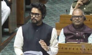 संसद में राहुल गांधी पर अनुराग ठाकुर का हमला, बोले– ‘प्रोपेगेंडा के लीडर, नियमों की नहीं परवाह’