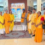 राज्यमंत्री पटेल ने गायत्री शक्ति पीठ में गौशाला का किया निरीक्षण, गौमाता की हुई पूजा