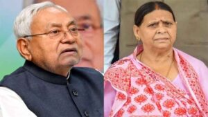 नीतीश कुमार पर राबड़ी देवी का बड़ा बयान: BJP भगा रही, बिहार नहीं छोड़ेंगे सीएम