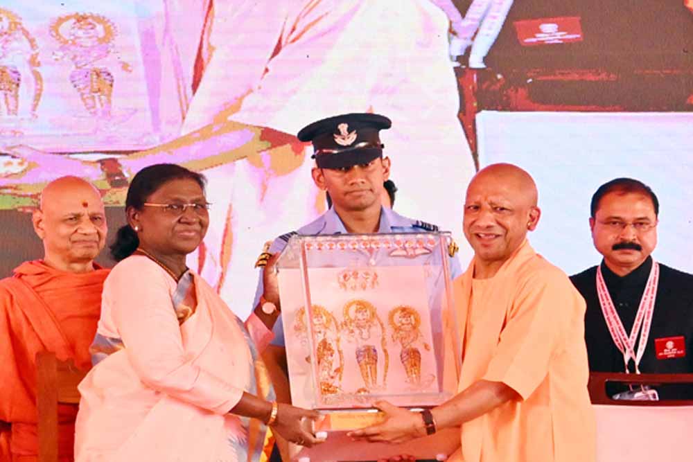 देश की पहचान और परंपरा से जोड़ता है राम मंदिर: राष्ट्रपति मुर्मु