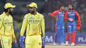 चेन्नई में CSK और DC के बीच बड़ा मुकाबला