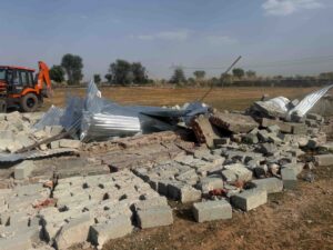 बुलडोजर की कार्रवाई: जेडीए ने अवैध कॉलोनियों और कब्जों पर कसा शिकंजा