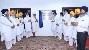 एडवोकेट धामी ने रेनोवेशन के बाद गुरुद्वारा प्रिंटिंग प्रेस का उद्घाटन किया