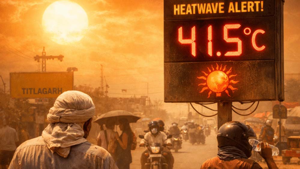 गर्मियों में उफान: UP-MP और अन्य राज्यों में हीटवेव, गोंदिया में ट्रैफिक सिग्नल बंद