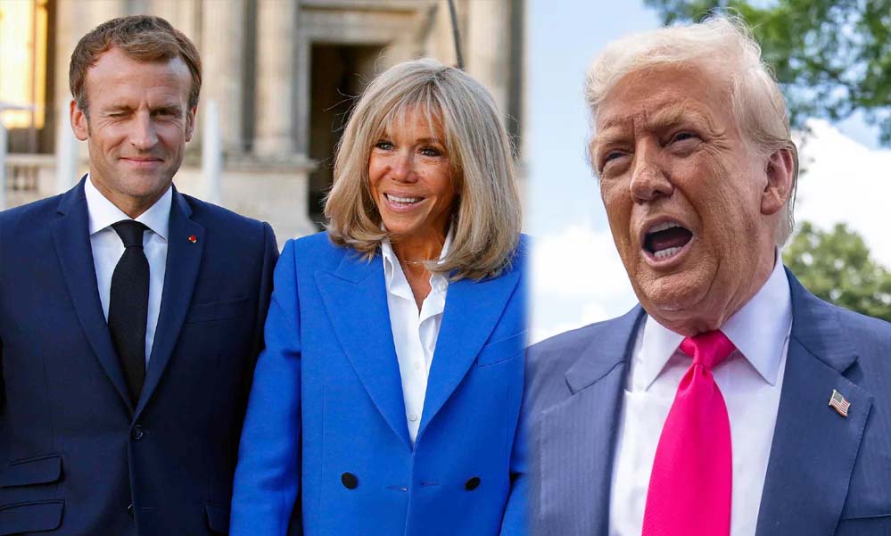 ट्रंप ने किया मैक्रों का मजाक, कहा- उनकी पत्नी बहुत बुरा बर्ताव करती हैं