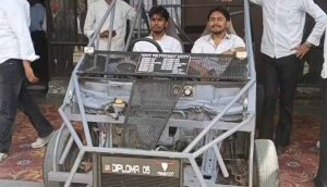 पॉलिटेक्निक छात्रों का कमाल, वेस्ट मटेरियल से तैयार की पेट्रोल से चलने वाली ऑफ-रोड बग्गी