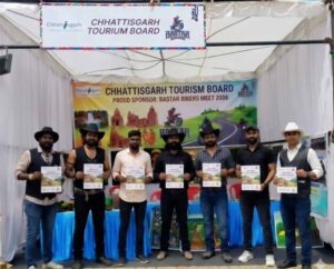 देशभर के राइडर्स का जगदलपुर में जमावड़ा, छत्तीसगढ़ पर्यटन मंडल की पहल से बस्तर को मिली नई पहचान