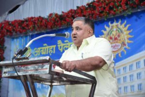 Raipur Update: पर्यटन मंत्री राजेश अग्रवाल ने ‘श्री अग्रोहा पैलेस’ की रखी नींव