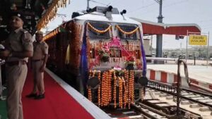 जैसलमेर-अहमदाबाद नई रेल सेवा का शुभारंभ, स्वर्णनगरी में बढ़ी कनेक्टिविटी