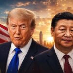 चीन दौरे के बाद चर्चा में Donald Trump का विमान, सोशल मीडिया पर चीनी सामान फेंकने का दावा