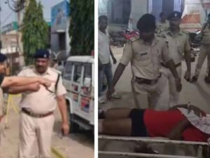 बिहार में बदमाशों पर पुलिस का शिकंजा, पैर में गोली मारकर किए गिरफ्तार