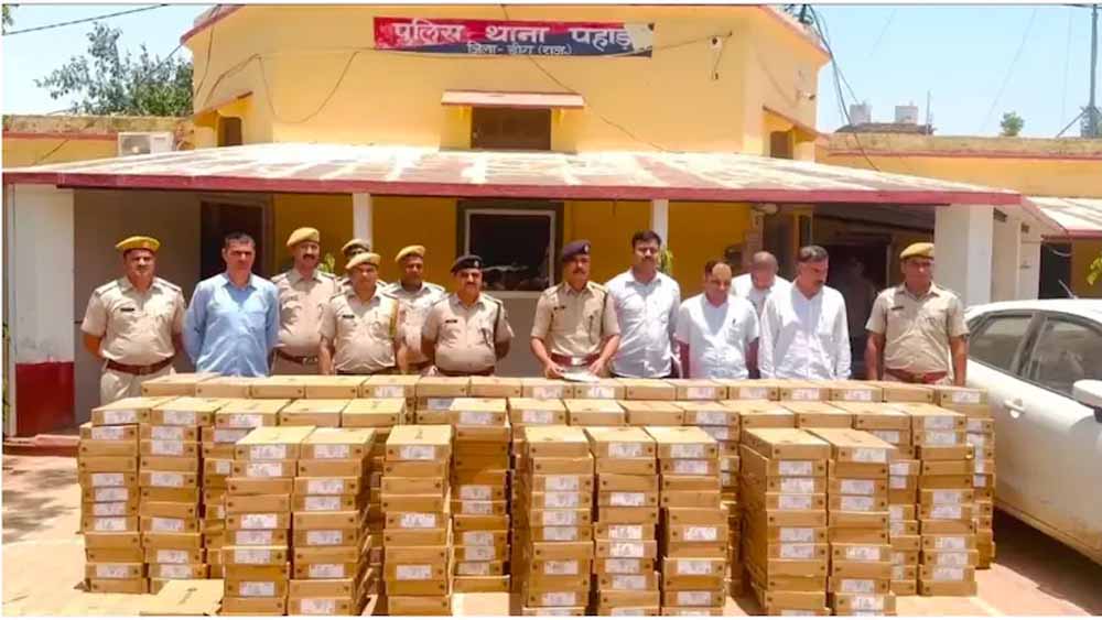 राजस्थान-महाराष्ट्र पुलिस का जॉइंट ऑपरेशन, 4 करोड़ से ज्यादा के लैपटॉप बरामद