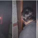 आग लगते ही मची अफरा-तफरी, अभिनेता Ashutosh Rana समेत कलाकारों को सुरक्षित बाहर निकाला गया