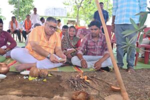 लक्ष्मणगढ़, शंकरपुर, कुमदेवा और सायर में मंदिर विकास कार्यों का हुआ भूमिपूजन