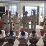 कॉम्बिंग गश्त में 2500 से अधिक पुलिसकर्मी मैदान में उतर