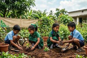 झारखंड में पर्यावरण संरक्षण की पहल, स्कूलों में बड़े पैमाने पर वृक्षारोपण की तैयारी