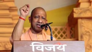 रुदौली में जनसभा के दौरान बोले रामभक्तों पर सवाल उठाने वालों का दोहरा चरित्र उजागर