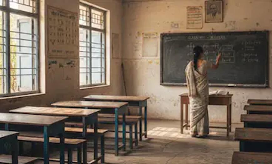 मध्य प्रदेश में घटा स्कूल नामांकन, 109% से 76% पर पहुंचा आंकड़ा; NITI Aayog रिपोर्ट ने बढ़ाई चिंता