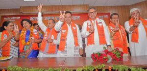 सतीश पूनियां और अलका गुर्जर ने दाखिल किया राज्यसभा पर्चा