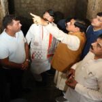 मुख्यमंत्री ने प्राचीन  वीरगढ़ी हनुमान मंदिर परिसर की बावड़ी का किया अवलोकन