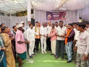 पाली के ग्राम पंचायत मुड़ापार में जनसमस्या निवारण शिविर का हुआ आयोजन 238 आवेदनों का हुआ त्वरित निराकरण