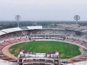वाराणसी में आकार ले रहा विश्वस्तरीय क्रिकेट स्टेडियम
