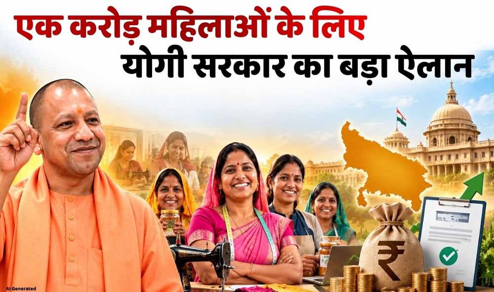 महिला वोटबैंक साधने की कवायद, योगी सरकार लाई उद्यमी क्रेडिट योजना