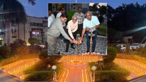 सेवा संकल्प’ अभियान को मिला नया संदेश, पॉवर कंपनी के MD ने जलाया संकल्प का दीपक