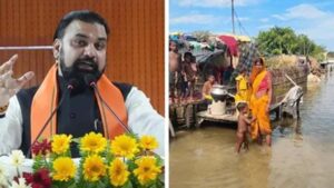 बिहार के 15 जिलों में बाढ़ का कहर जारी, सरकार ने डीबीटी के जरिए 579 करोड़ रुपये की सहायता राशि की जारी