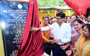 कोड़ातराई में 1.21 करोड़ की लागत से बनेगा पीएम स्कूल भवन, वित्त मंत्री ओपी चौधरी ने किया भूमिपूजन