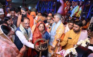 भगवान श्रीकृष्ण का जीवन हर परिस्थिति में अपने कर्तव्य और दायित्व को निभाने की देता है प्रेरणा – मुख्यमंत्री साय
