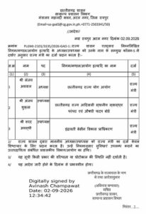 छत्तीसगढ़ में बड़ा फैसला, योग-आदिवासी आयोग अध्यक्ष सहित 3 को मिला राज्य मंत्री का दर्जा