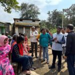 घोटिया और नारायणपाल पहुंचकर देखी बाढ़ की स्थिति, राहत एवं बचाव कार्यों में किसी तरह की कमी नहीं होने के दिए निर्देश