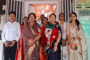 वन स्टॉप सेंटर की व्यवस्थाओं का राज्य महिला आयोग ने किया निरीक्षण