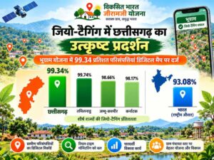 भूग्राम योजना में 99.34 प्रतिशत परिसंपत्तियां डिजिटल मैप पर दर्ज