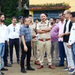 दशहरा आयोजन के लिए संभावित स्थलों भालेराव मैदान एवं एम.एम.आर. कॉलेज परिसर का किया निरीक्षण