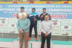 राष्ट्रीय युवा एथलेटिक्स चैंपियनशिप में एमपी के खिलाड़ियों का दमदार प्रदर्शन