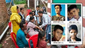 शिवपुरी में दर्दनाक हादसा: एक ही परिवार के चार बच्चों की संदिग्ध बीमारी से मौत, जांच शुरू